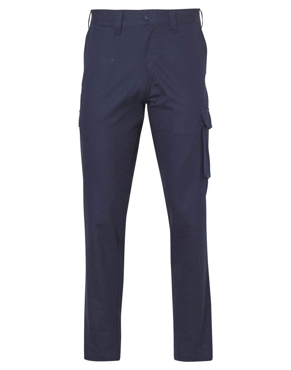 Australian Industrial Wear Work Wear Navy / 77R Men'sHEAVY COTTON PRE-SHRUNK DRILL PANTS Regular Size WP07
